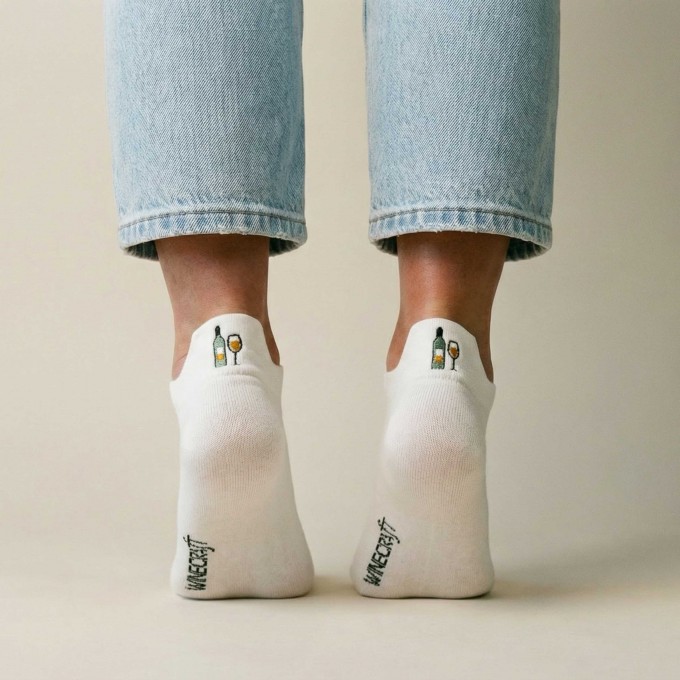 Weinsocken Ankle Socks SUMMER WINE unisex von Winecraft