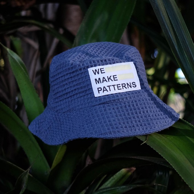 We Make Patterns - Bucket Hat Blue We Make Patterns - Bucket Hat Blue