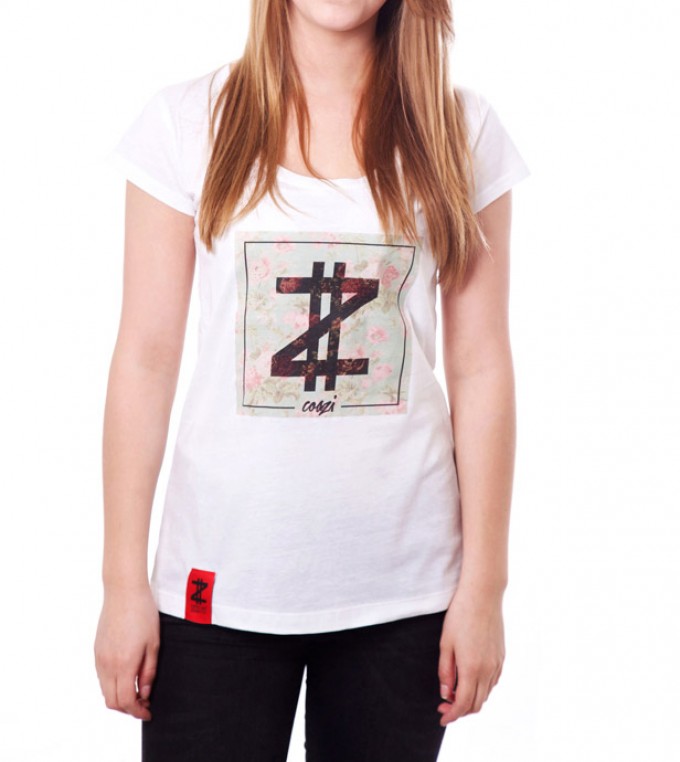 Coazi Flower Wide T-Shirt Female Coazi Flower Wide T-Shirt Female