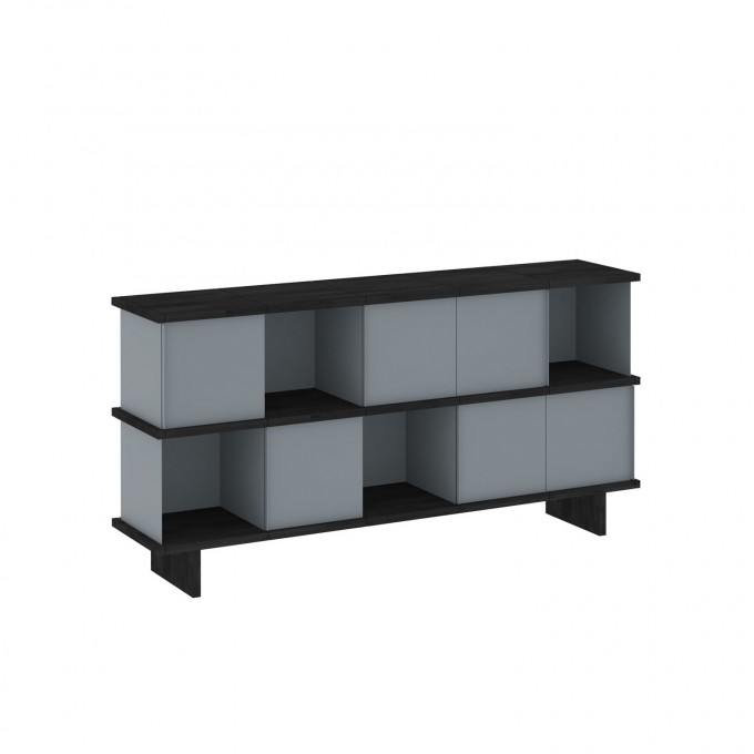 Konstantin Slawinski YU SIDEBOARD 5x2 / Eiche schwarz Konstantin Slawinski YU SIDEBOARD 5x2 / Eiche schwarz