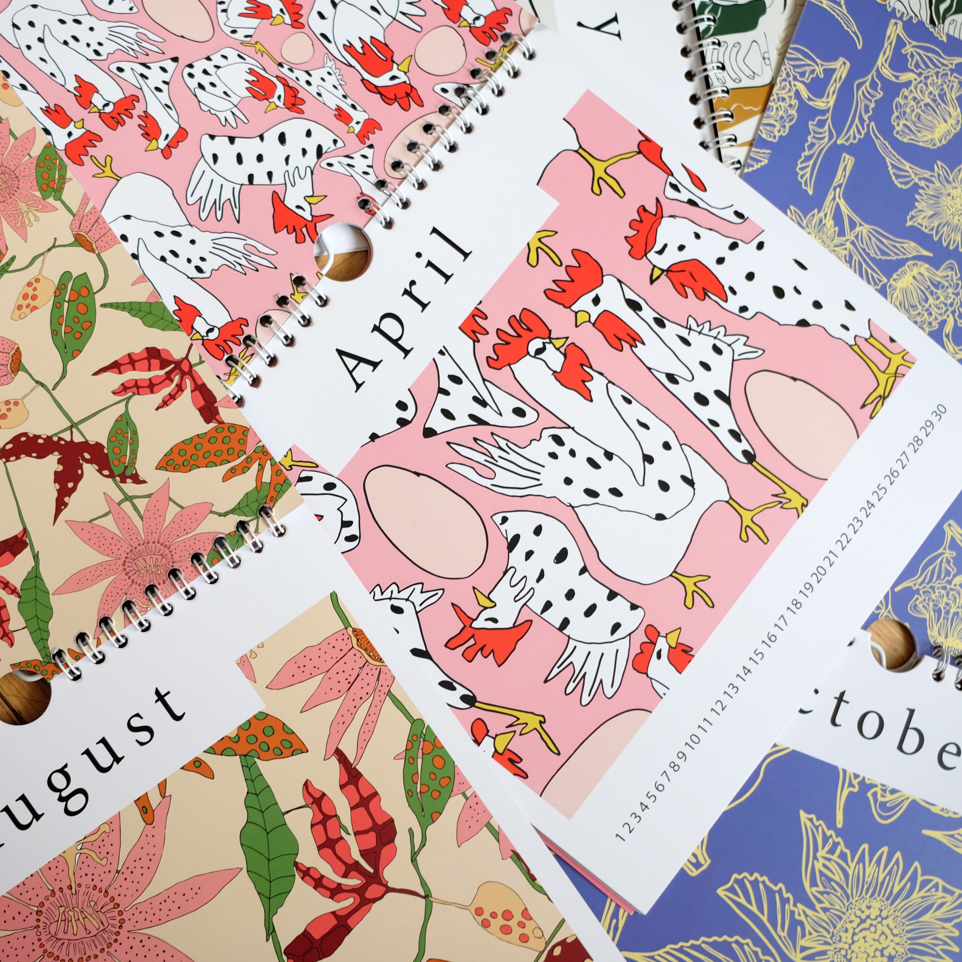 We make patterns design every year calendar selekkt