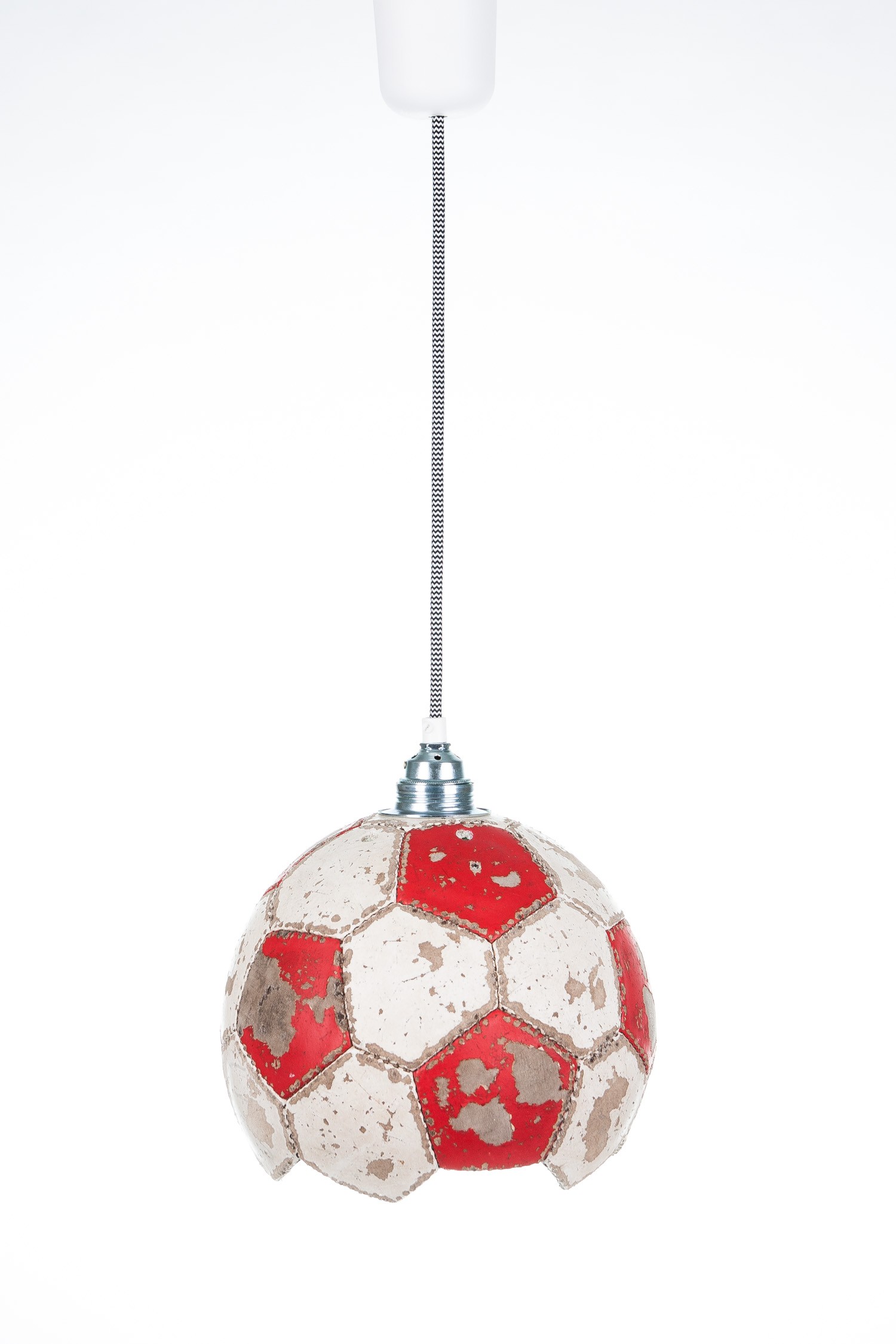 Karolchicks Fussball Lampe Upcycling