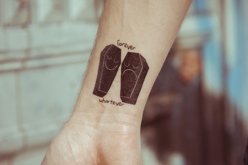 Temporary Tattoo Forever Whatever (2er Set)