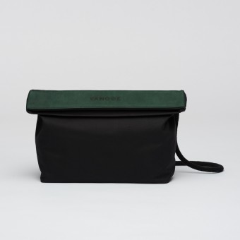 VANOOK Handbag Charcoal / Malachite