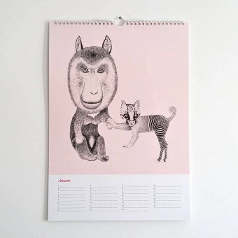 Anka Büchler, Das Liebesspiel der Wolpertinger
Geburtstagskalender A3