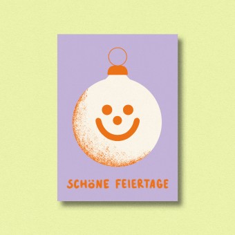 Postkarte schöne Feiertage ✿ Jenne Grassmann