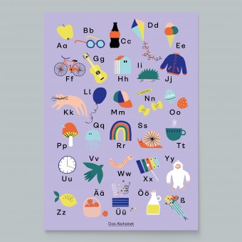 ABC Poster (DIN A3) / fidu—fine paper goods