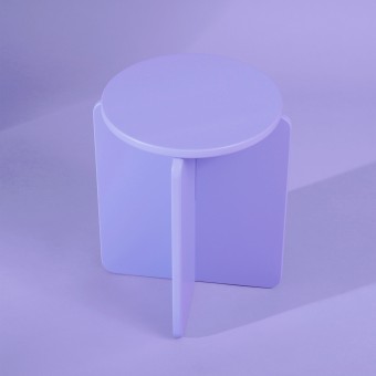 XO Hocker und Sidetable in LAVENDEL von Studio Sonntag