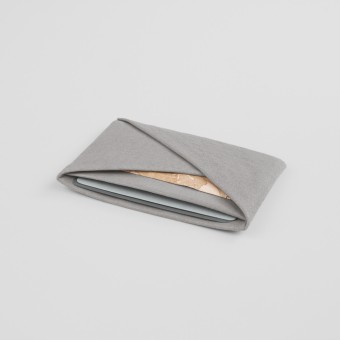 VANOOK Card Case Horizontal / Stone