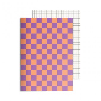 redfries checkered melmac – 2 Stück Notizhefte DIN A5