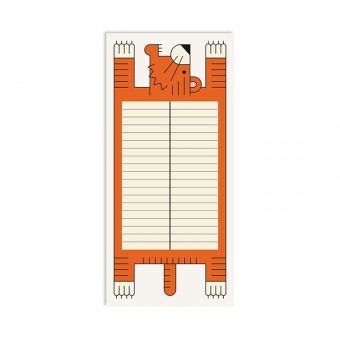 redfries tiger – Notizblock DIN lang, 2 Stück