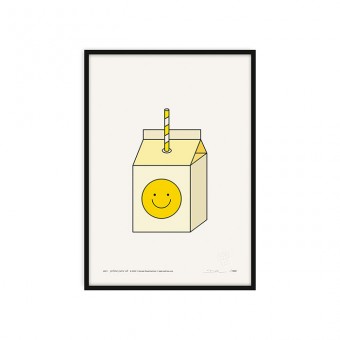 redfries yellow juice a3 – Kunstdruck DIN A3