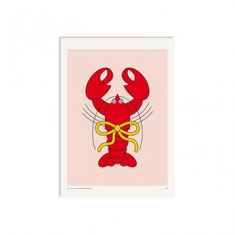 redfries lobster – Kunstdruck DIN B2