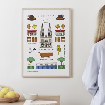 redfries regensburg – Kunstdruck DIN B2