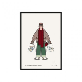 redfries xmas shopping – Kunstdruck DIN A3