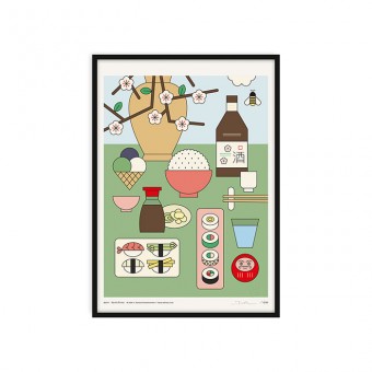 redfries konichiwa – Kunstdruck DIN A3