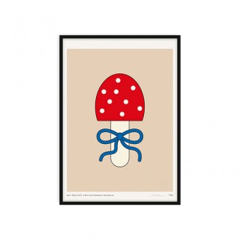 redfries fungi oracle – Kunstdruck DIN A3