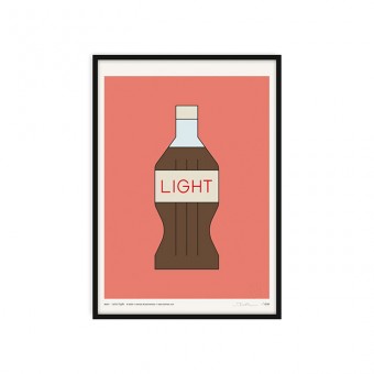 redfries cola light – Kunstdruck DIN A3