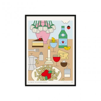 redfries happy meal – Kunstdruck DIN A3