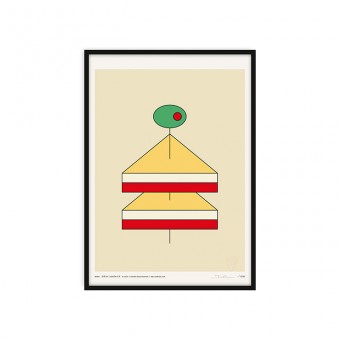 redfries bikini sandwich – Kunstdruck DIN A3