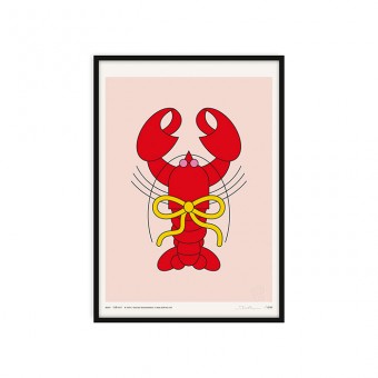 redfries lobster – Kunstdruck DIN A3