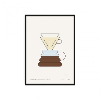 redfries filter coffee – Kunstdruck DIN A3