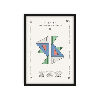 redfries pisces a4 – Kunstdruck DIN A4