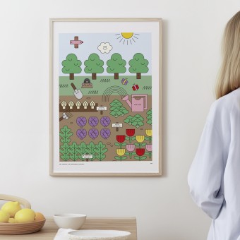 redfries summertime – Kunstdruck DIN B2