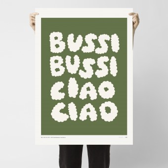 redfries bussi ciao olive – Kunstdruck DIN B2