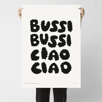 redfries bussi ciao white – Kunstdruck DIN B2