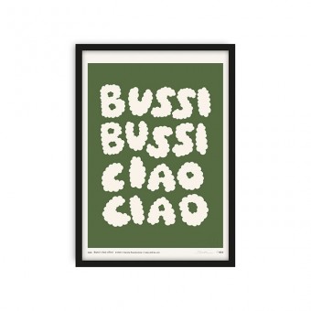 redfries bussi ciao olive – Kunstdruck DIN A4