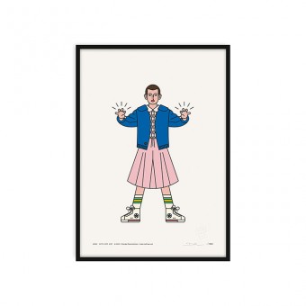 redfries zero one one – Kunstdruck DIN A3