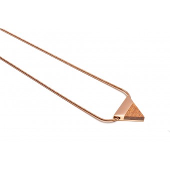 BeWooden - Kette mit Anhänger - Rea Necklace Triangle
