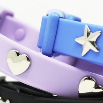 Herz Silber Hundehalsband Anhänger - PawPopz