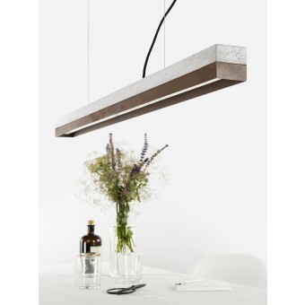 GANTlights - Beton Hängeleuchte [C1]corten Lampe Cortenstahl minimalistisch