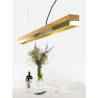 GANTlights - [C1o]brass Pendelleuchte Messing