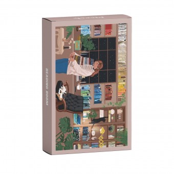 Piecely Reading Room Minipuzzle, 99 Teile