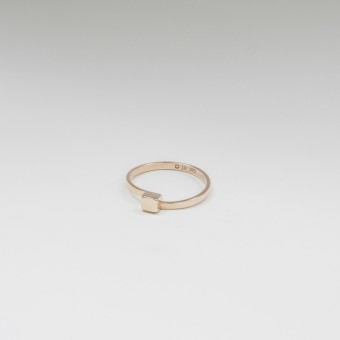 Jonathan Radetz Jewellery, Ring CUBE, Gold 375