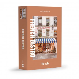 Piecely French Bistro Puzzle, 500 Teile