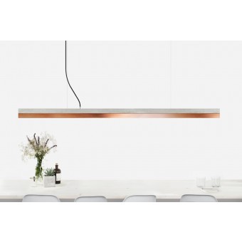 GANTlights - Beton Hängeleuchte [C3]copper Lampe Kupfer minimalistisch