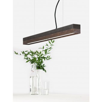 GANTlights - Beton Hängeleuchte [C2]dark/corten Lampe Cortenstahl minimalistisch