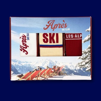 3-PACK SOCKEN APRÈS SKI CLUB, SKI, LES ALPES - No Bad Days Club