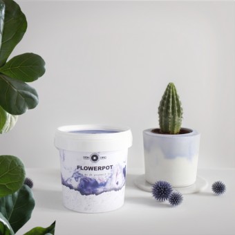 FLOWERPOT - DIY Bausatz für einen individuellen Blumenübertopf
