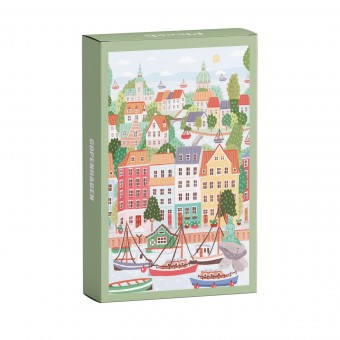 Piecely Copenhagen Minipuzzle, 99 Teile