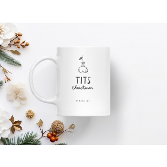 typealive / Tasse aus Keramik / Tits Christmas