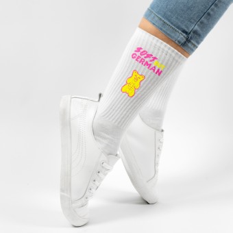 Crew-Socken Gummibärchen – Brunhilda