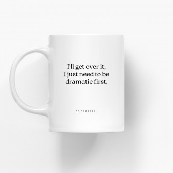 typealive / Tasse aus Keramik / Dramatic