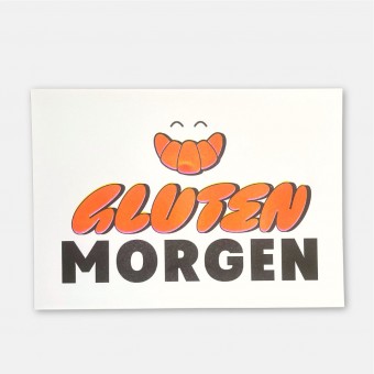 Riso-Poster Gluten Morgen – Brunhilda