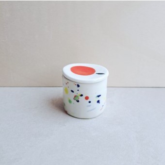 Skelini - Porzellan dose handgemacht