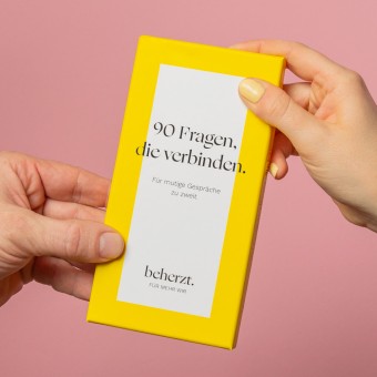 90 Fragen, die verbinden. Von beherzt.